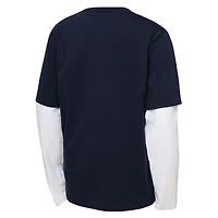 Youth Outerstuff Navy Boston Red Sox 3-in-1 Score Combo T-Shirt Set