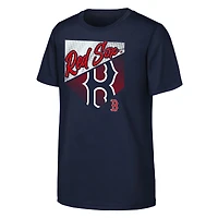 T-shirt Outerstuff bleu marine Boston Red Sox Prime Plate pour jeunes