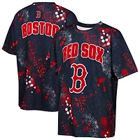 T-shirt Outerstuff bleu marine Boston Red Sox Y2 Tech Stadium Lights pour jeunes