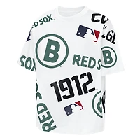 Youth Outerstuff  White Boston Red Sox Circus Catch T-Shirt
