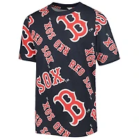 T-shirt d'équipe Boston Red Sox bleu marine pour jeunes, Stitches