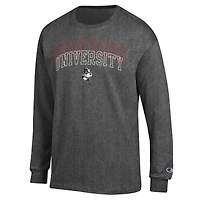 Men's Champion  Black Boston University Team Long-Sleeve T-Shirt
