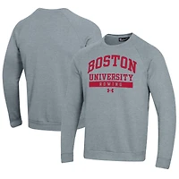 Men's Under Armour Boston University Rowing All Day Fleece Pullover Sweatshirt