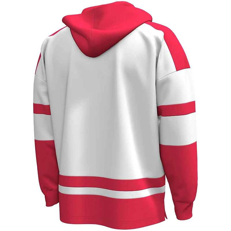 Men's Under Armour Boston University Fleece Lace-Up Hockey Hoodie
