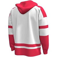 Men's Under Armour Boston University Fleece Lace-Up Hockey Hoodie