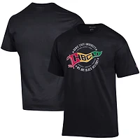 T-shirt Champion Black Bowie State Bulldogs Pennant pour homme
