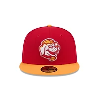 Casquette ajustée 59FIFTY pour homme New Era Red Bowling Green Hot Rods Theme Nights