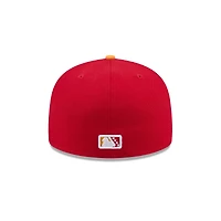 Casquette ajustée 59FIFTY pour homme New Era Red Bowling Green Hot Rods Theme Nights