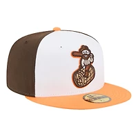 Casquette ajustée 59FIFTY pour homme New Era, thème Hot Rods, blanc et vert bowling