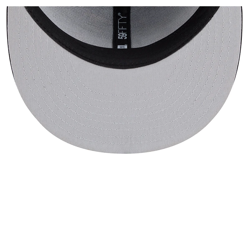 Men's New Era  Black Bowling Green Hot Rods Minor League Theme Nights 59FIFTY Fitted Hat