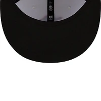 Men's New Era White/Orange Bowling Green Hot Rods Theme Night 59FIFTY Fitted Hat