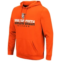Men's Colosseum Orange Bowling Green St. Falcons Lantern Pullover Hoodie