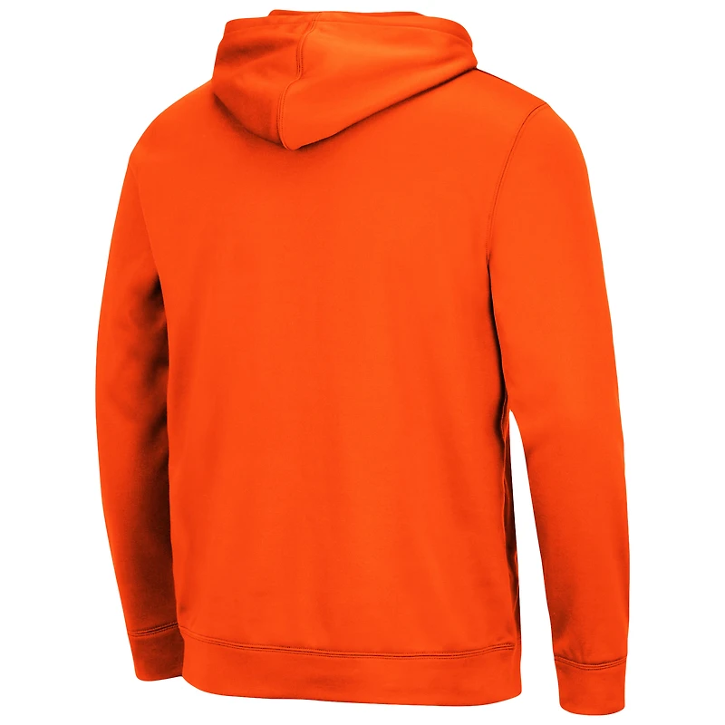 Men's Colosseum Orange Bowling Green St. Falcons Lantern Pullover Hoodie