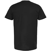 Men's Checkered Flag Sports Black Bowman Gray Stadium Clash Poster T-Shirt