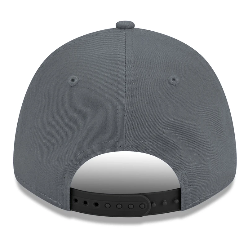 Men's New Era Charcoal Bowman Gray Stadium Clash 9FORTY Adjustable Hat