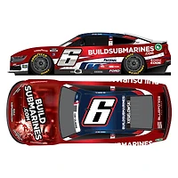 Action Racing Brad Keselowski 2024 #6 Buildsubmarines.com Salutes 1:64 Regular Paint Die-Cast Ford Mustang