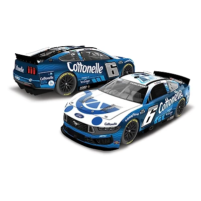 Action Racing Brad Keselowski 2025 #6 Kroger/Cottonelle 1:24 Regular Paint Foil Numbers Die-Cast Ford Mustang