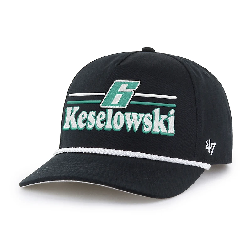 Men's '47 Black Brad Keselowski Campscape Hitch Adjustable Hat