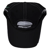 Chapeau réglable à drapeau à damier pour hommes, noir, Brad Keselowski BuildSubmarines.com