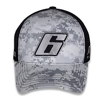Men's Checkered Flag Sports  Camo Brad Keselowski Digital Adjustable Hat