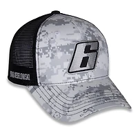 Men's Checkered Flag Sports  Camo Brad Keselowski Digital Adjustable Hat