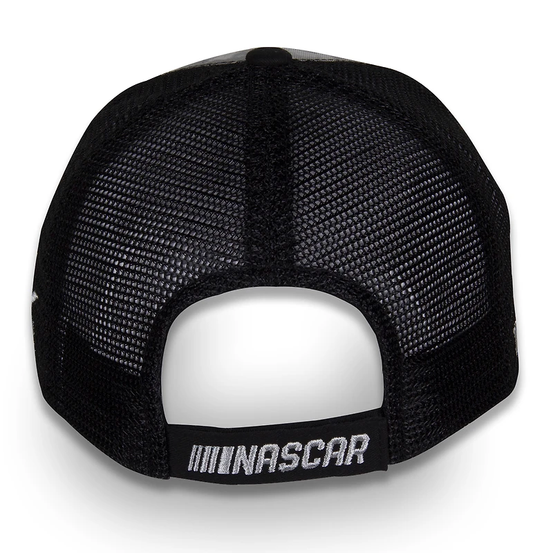 Casquette ajustable numérique pour hommes, drapeau à damier, camouflage de sport, Brad Keselowski