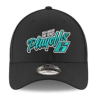 Men's New Era  Black Brad Keselowski 2024 NASCAR Chase For The Cup Playoffs 9FORTY Adjustable Hat