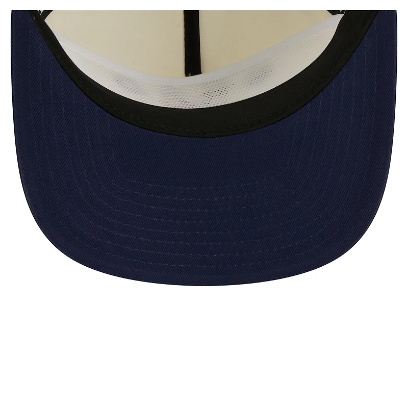 Men's New Era  Cream/Navy Brad Keselowski Flag 19TWENTY Adjustable Hat