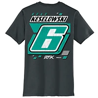 T-shirt RFK Racing anthracite pour homme Brad Keselowski #6 Lifestyle