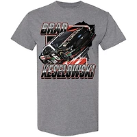 T-shirt Brad Keselowski RFK Racing gris chiné pour homme