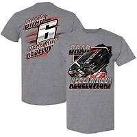 T-shirt Brad Keselowski RFK Racing gris chiné pour homme