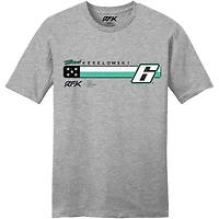 T-shirt pour homme RFK Racing Heather Grey Brad Keselowski BuildSubmarines.com Car