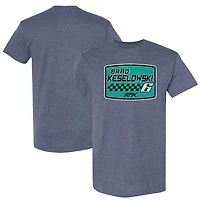 Men's RFK Racing Heather Navy Brad Keselowski Vintage T-Shirt