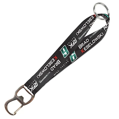 WinCraft Brad Keselowski Bottle Opener Key Strap