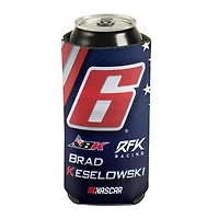 WinCraft NASCAR Brad Keselowski 16 oz. Can Cooler