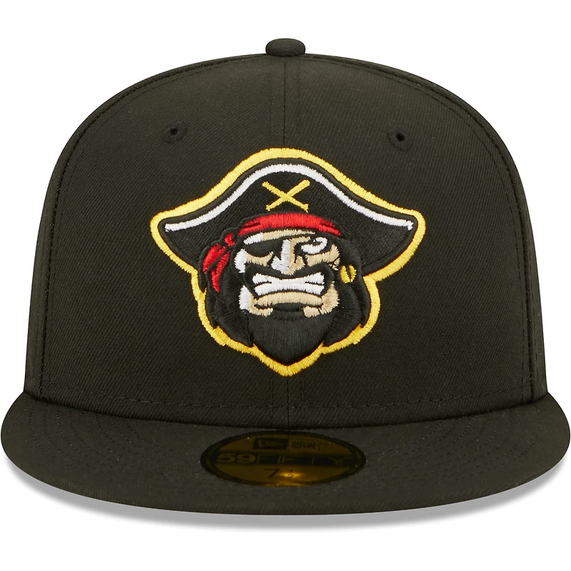 Casquette ajustée 59FIFTY Bradenton Marauders Authentic Collection pour homme New Era noire