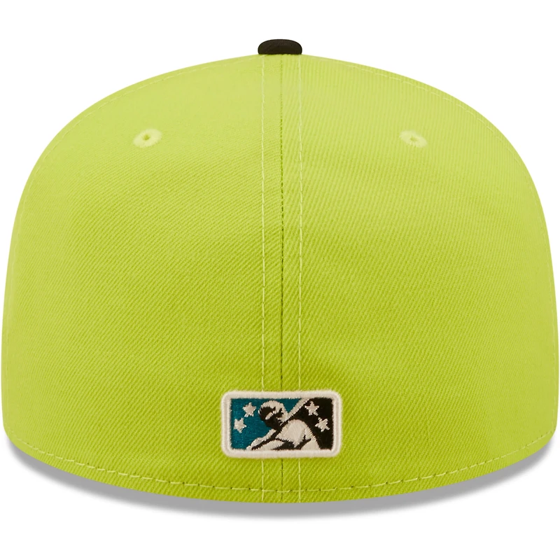 Casquette ajustée 59FIFTY Bradenton Barbanegras Copa De La Diversion New Era pour homme, verte/noire