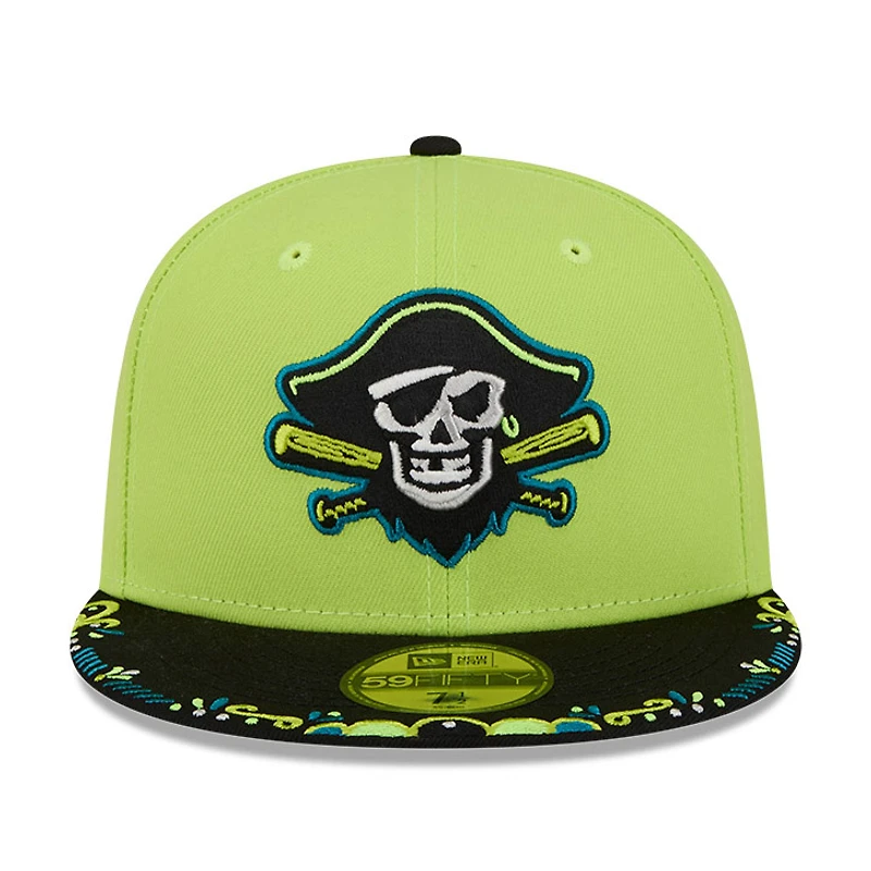 Men's New Era Green/Black Bradenton Marauders 2026 Copa De La Diversion 59FIFTY Fitted Hat