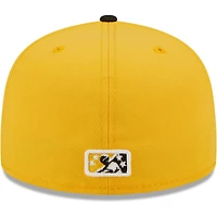 Casquette ajustée 59FIFTY Bradenton Marauders Authentic Collection pour homme New Era jaune