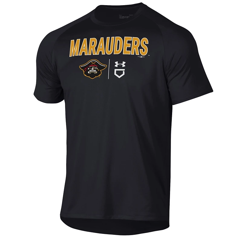 Men's Under Armour Black Bradenton Marauders Tech T-Shirt