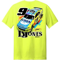 T-shirt jaune Brandon Jones Menards/Dawn Car de la collection Joe Gibbs Racing Team pour hommes