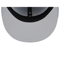 Casquette ajustée New Era 59FIFTY bleue pour homme, édition spéciale Brésil, Classique mondiale de baseball 2026