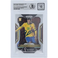 Gabriel Martinelli Brazil National Team Autographed 2022 Panini Prizm World Cup #29 Beckett Fanatics Witnessed Authenticated 10 Rookie Card