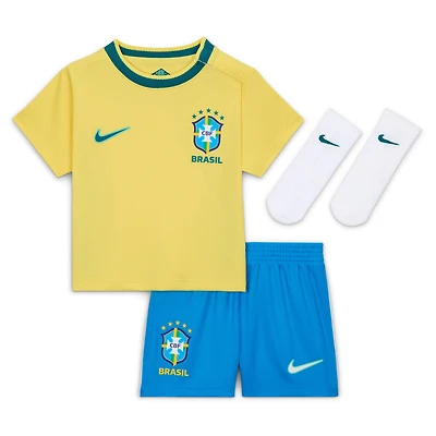 Maillot réplique domicile stade de l'équipe nationale du Brésil pour bébé, Nike, saison 2026