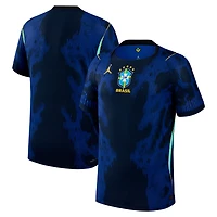 Men's Jordan Brand Blue Brazil National Team 2026 Away Match Authentic Jersey