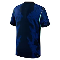 Men's Jordan Brand Blue Brazil National Team 2026 Away Match Authentic Jersey