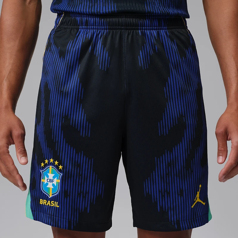 Men's Jordan Brand Blue Brazil National Team 2026 Stadium Dri-FIT Replica Shorts