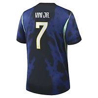 Men's Jordan Brand Vinicius Junior Blue Brazil National Team 2026 Away Stadium Replica Jersey