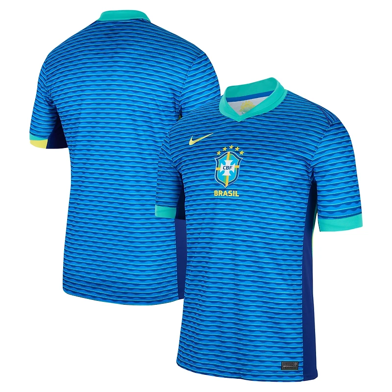 Men's Nike Blue Brazil National Team 2024 Away Replica Jersey