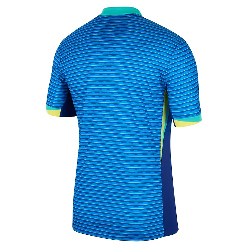 Maillot Nike bleu pour homme de l'équipe nationale du Brésil 2024 - Réplique stade extérieur